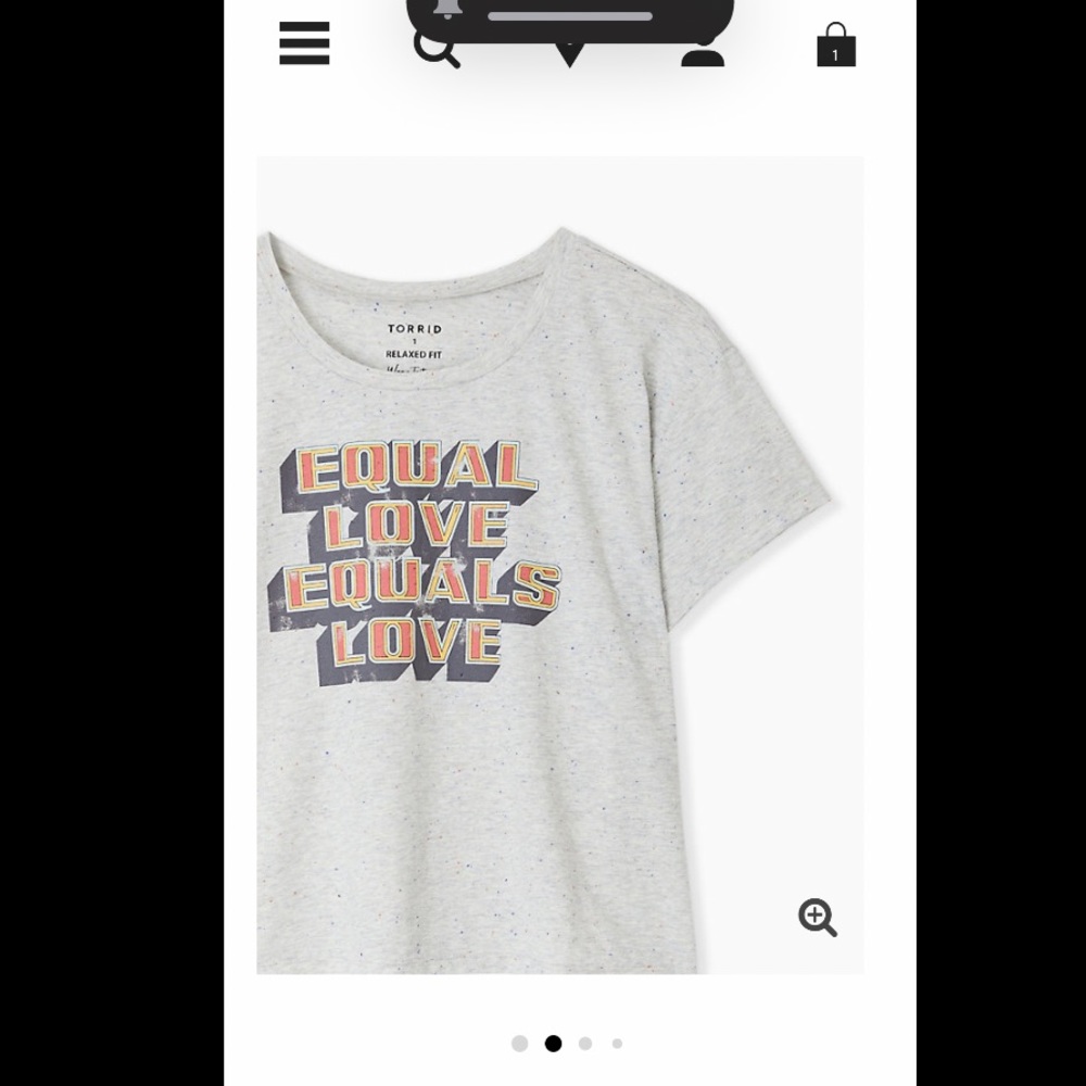 Torrid crop top - Picture 2 of 4